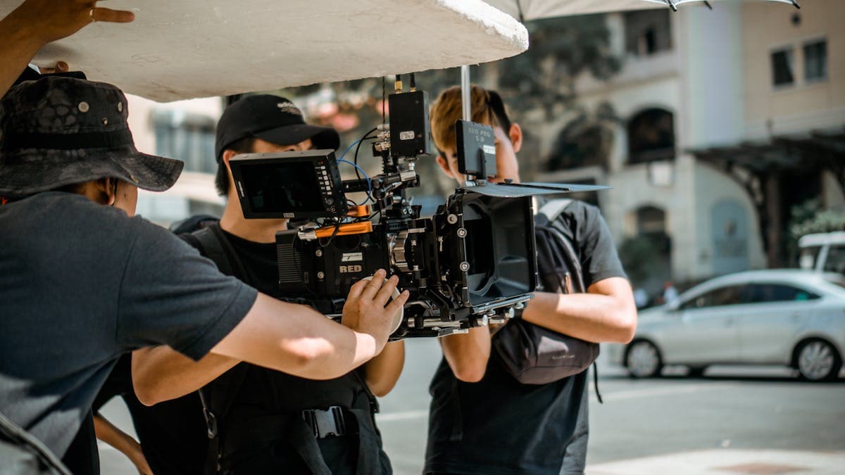 Film and media production chauffeur Copenhagen